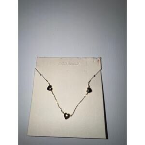 Ana Luisa gold heart necklace